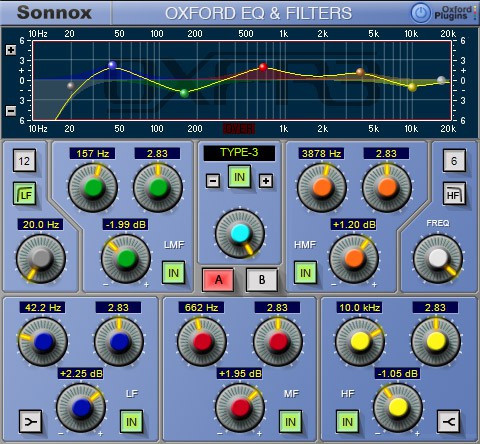 Sonnox EQ - software