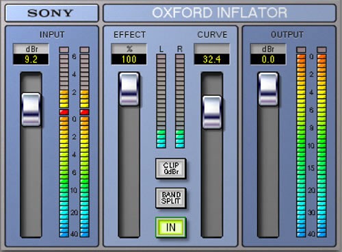 Sonnox Inflator - software Sonnox Inflator - software