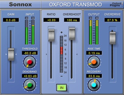 Sonnox TransMod - software Sonnox TransMod - software