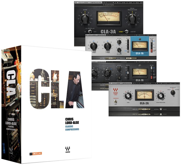 Waves CLA Classic Compressors - software