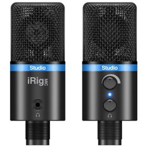 IK iRig Mic Studio Black - Mikrofon iOS/ Android