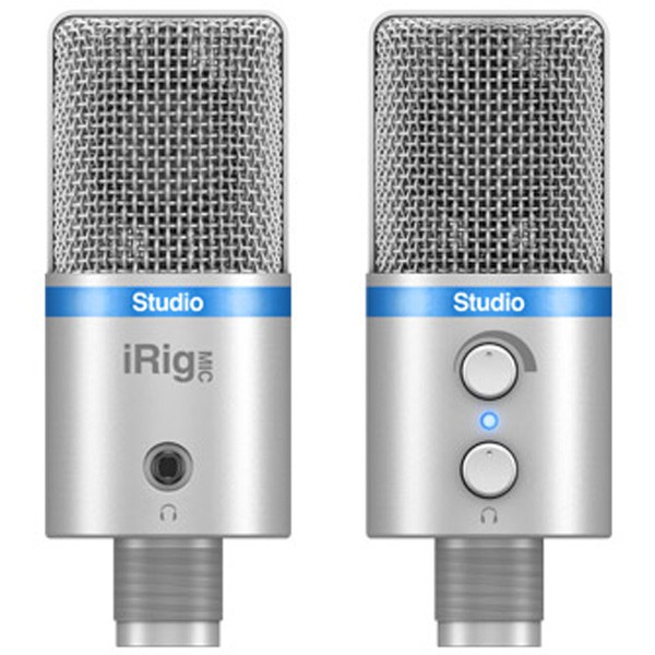 IK iRig Mic Studio Silver - Mikrofon iOS/ Android