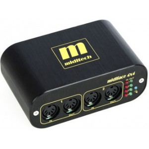 MidiTech Midiface 4x4 - interfejs MIDI USB