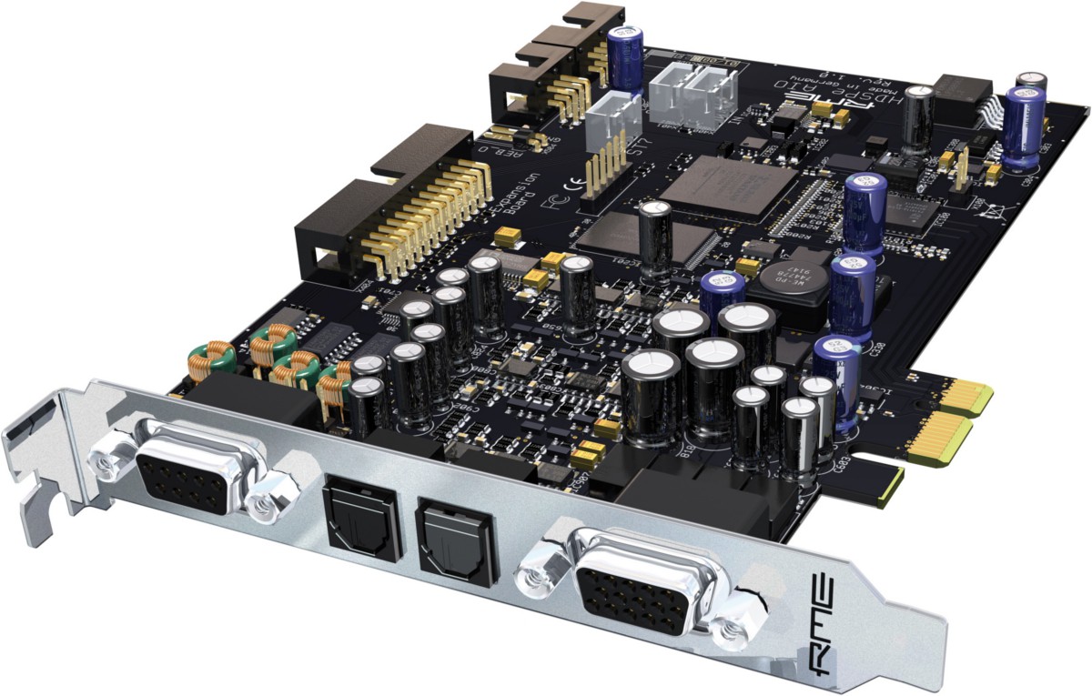RME HDSPe AIO - interfejs RME HDSPe AIO - interfejs