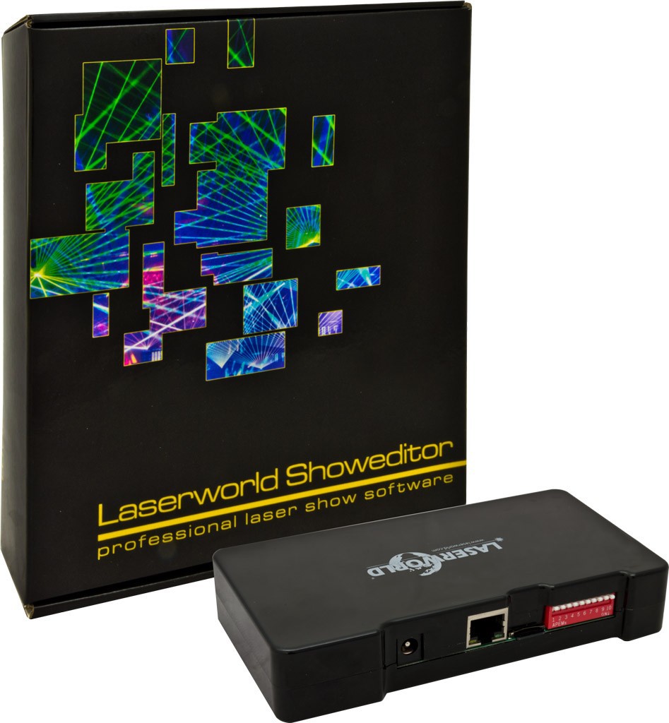 Laserworld ShowNET PRO incl. Showeditor - oprogramowanie lasera