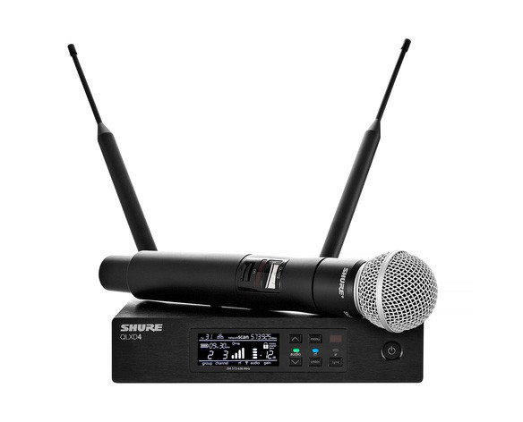 Shure QLXD24/SM58 - system bezprzewodowy doręczny Shure QLXD24/SM58 - system bezprzewodowy doręczny