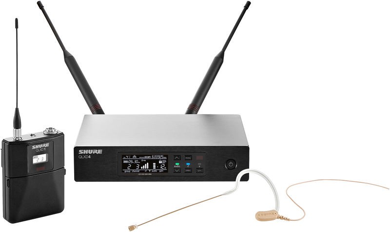 Shure QLXD14/153 - system bezprzewodowy nauszny Shure QLXD14/153 - system bezprzewodowy nauszny