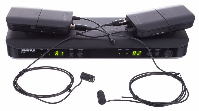 Shure BLX188E/W85 - system bezprzewodowy krawatowy Shure BLX188E/W85 - system bezprzewodowy krawatowy