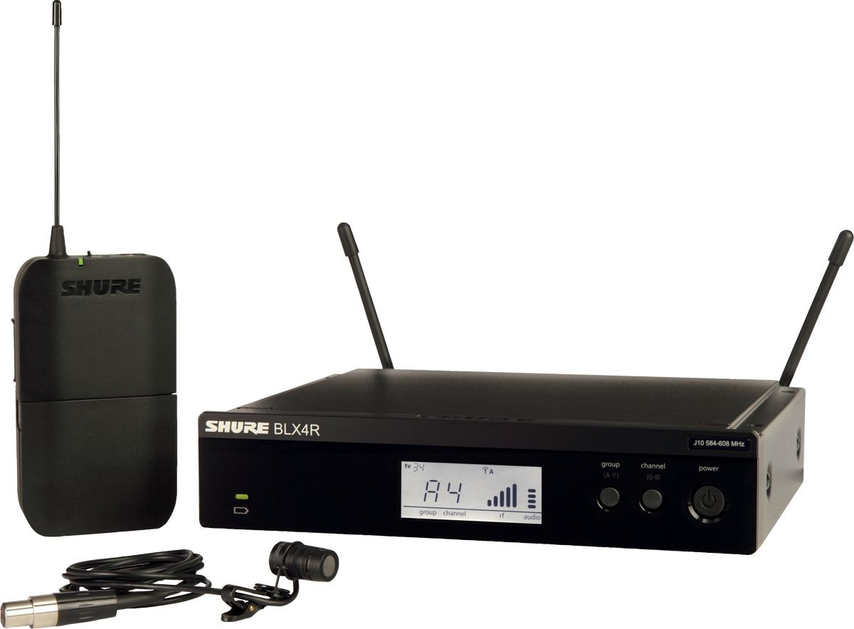 Shure BLX14RE/W85 - system bezprzewodowy krawatowy Shure BLX14RE/W85 - system bezprzewodowy krawatowy