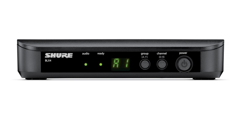 Shure BLX4E - odbiornik systemu bezprzewodowego Shure BLX4E - odbiornik systemu bezprzewodowego