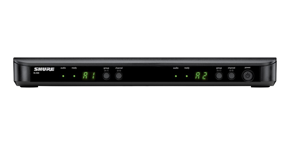 Shure BLX88E - odbiornik systemu bezprzewodowego Shure BLX88E - odbiornik systemu bezprzewodowego