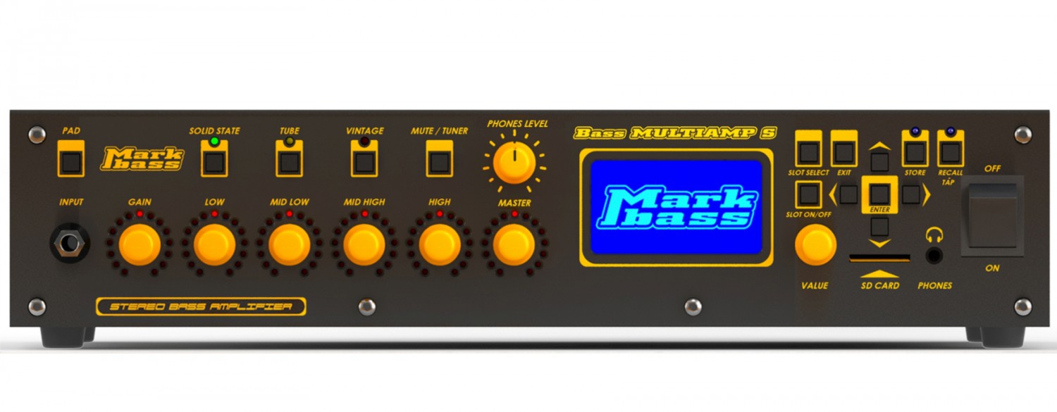MarkBass BASS MULTIAMP S - głowa basowa MarkBass BASS MULTIAMP S - głowa basowa