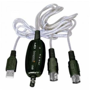 Bespeco BM-USB100 - interfejs MIDI/USB