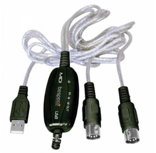 Bespeco BM-USB100 - interfejs MIDI/USB Bespeco BM-USB100 - interfejs MIDI/USB
