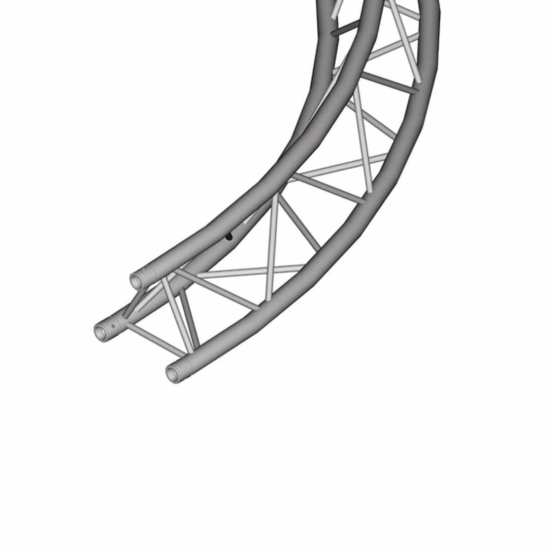 Duratruss DT 33/2-Circle Part-5m-45dgr - kratownica Duratruss DT 33/2-Circle Part-5m-45dgr - kratownica