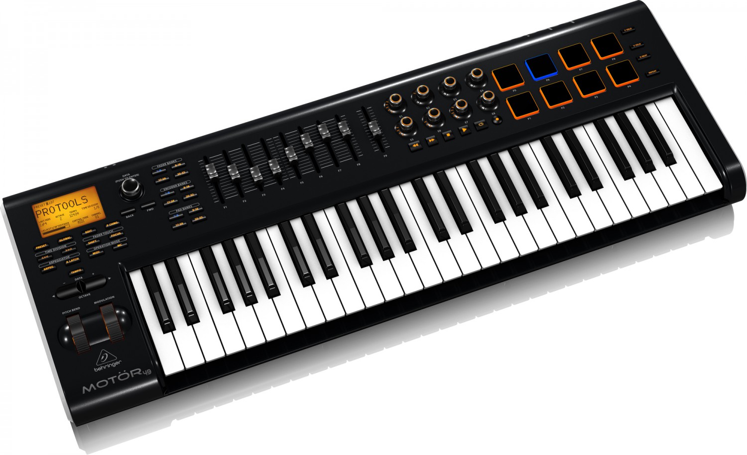 Behringer Motör 49 - klawiatura sterująca USB/MIDI Behringer Motör 49 - klawiatura sterująca USB/MIDI