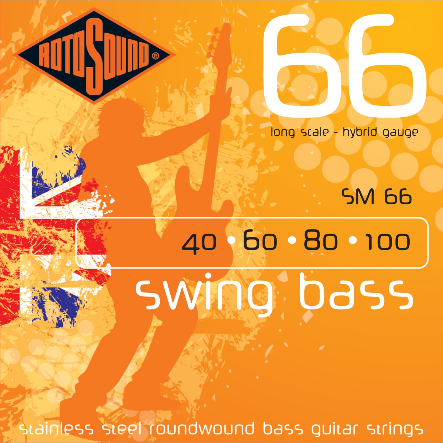 RotoSound SM66 - struny do gitary basowej RotoSound SM66 - struny do gitary basowej