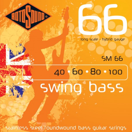 RotoSound SM66 - struny do gitary basowej
