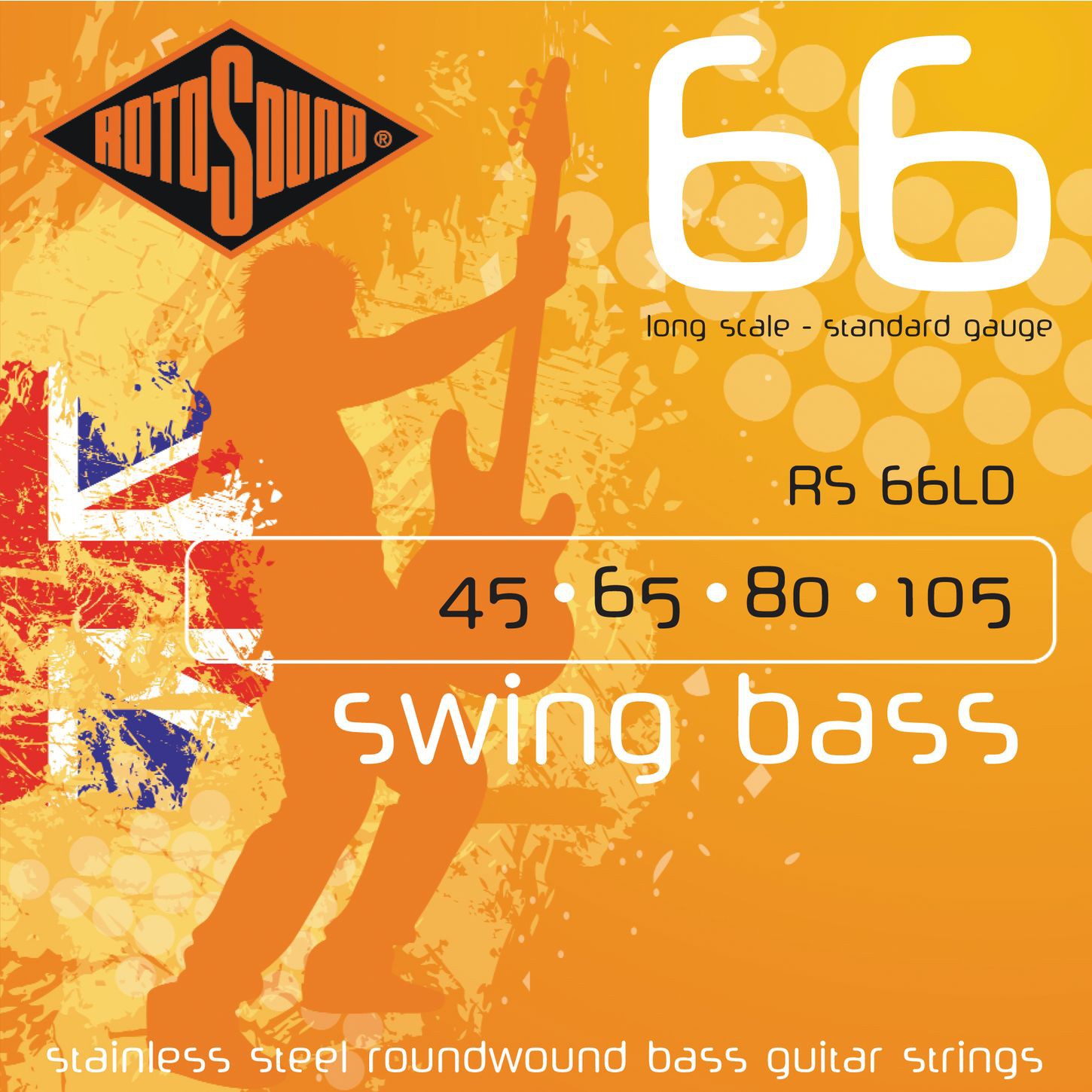 RotoSound RS66LD - struny do gitary basowej