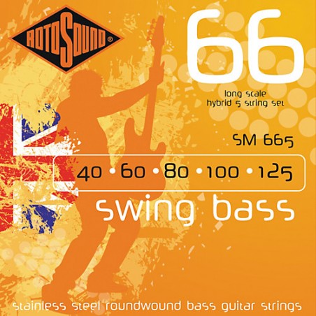RotoSound SM665 - struny do gitary basowej