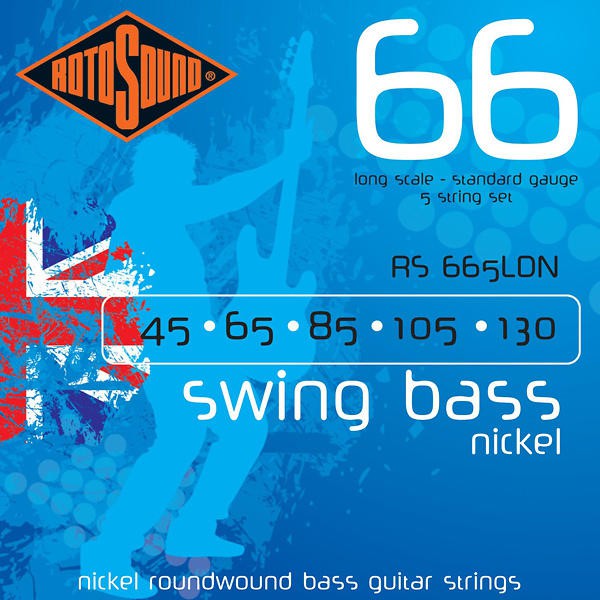 RotoSound RS665LDN - struny do gitary basowej