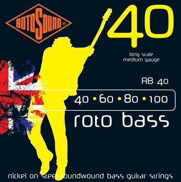 RotoSound RB40 - struny do gitary basowej