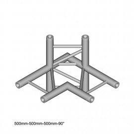 Duratruss DT 32/2 C44H 4 way Corner 90 degree - kratownica