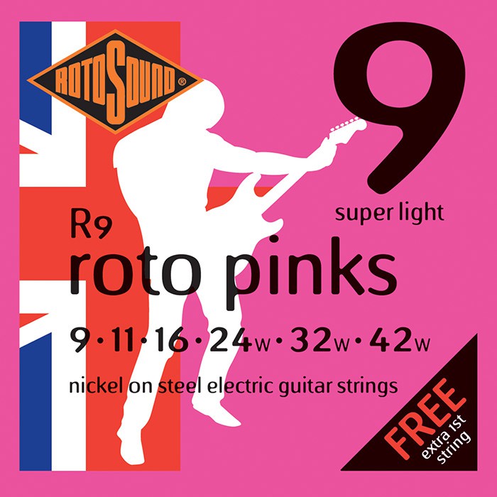 RotoSound R9 - struny do gitary elektrycznej RotoSound R9 - struny do gitary elektrycznej