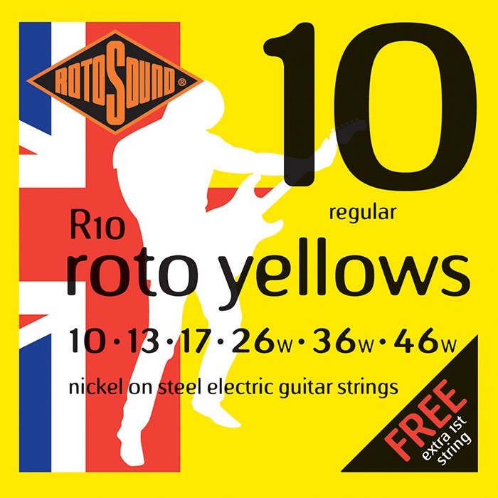 RotoSound R10 - struny do gitary elektrycznej RotoSound R10 - struny do gitary elektrycznej