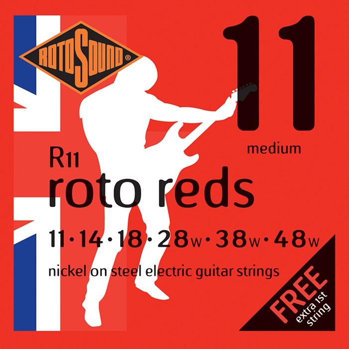 RotoSound R11 - struny do gitary elektrycznej RotoSound R11 - struny do gitary elektrycznej