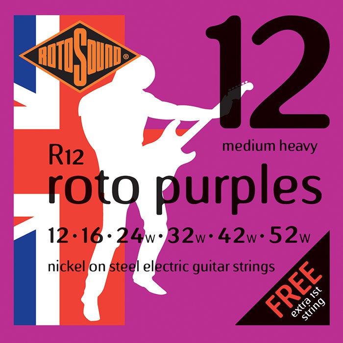 RotoSound R12 - struny do gitary elektrycznej RotoSound R12 - struny do gitary elektrycznej