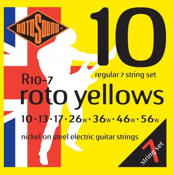 RotoSound R10-7 - struny do gitary elektrycznej