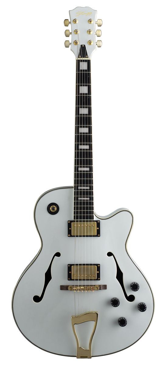 Stagg A 300 WH - gitara elektryczna jazzowa Stagg A 300 WH - gitara elektryczna jazzowa