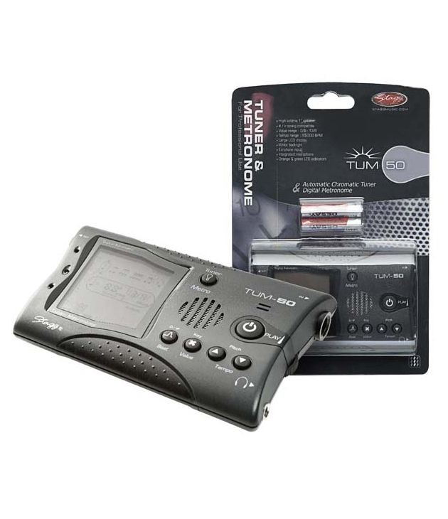 Stagg TUM 50 DG - elektroniczny tuner, metronom Stagg TUM 50 DG - elektroniczny tuner, metronom