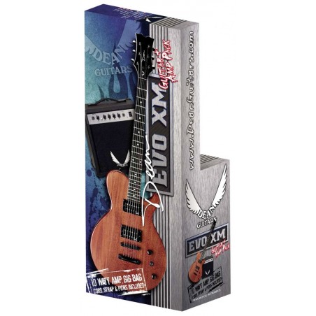 Dean EVO XM TBK PACK - gitara elektryczna z wyposażeniem