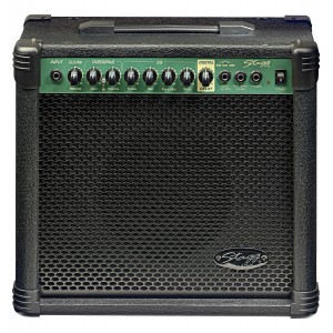 Stagg 20 GA DR - combo gitarowe 20 Watt z cyfrowym reverbem