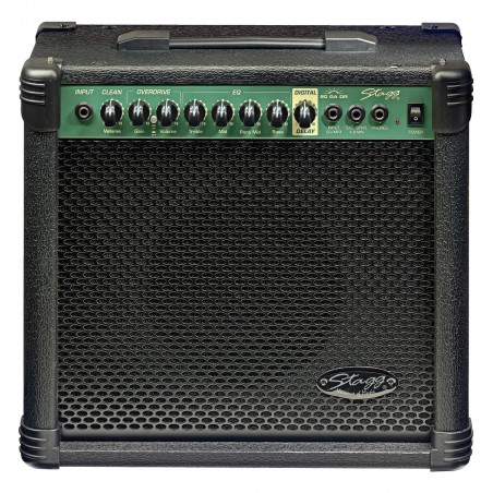Stagg 20 GA DR - combo gitarowe 20 Watt z cyfrowym reverbem