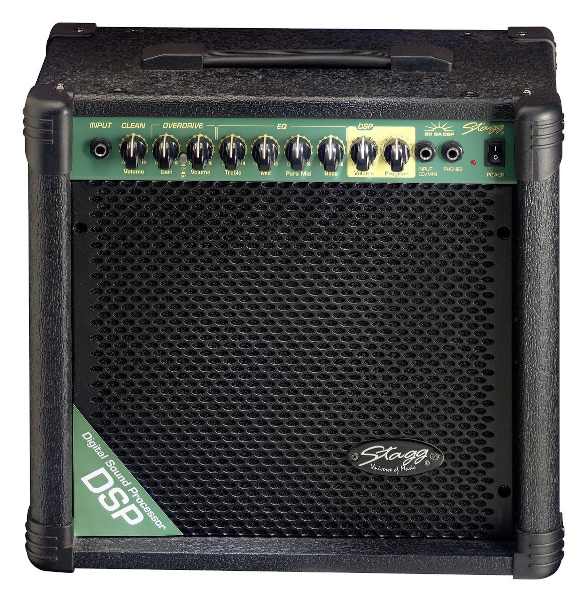 Stagg 20 GA DSP - combo gitarowe 20 Watt z procesorem efektów Stagg 20 GA DSP - combo gitarowe 20 Watt z procesorem efektów