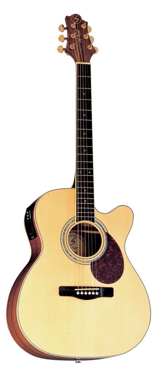 Samick OM 6 CE N - gitara elektro-akustyczna