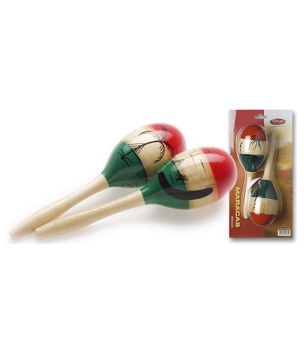 Stagg MRW 26 M - marakasy drewniane 26cm, mexican Stagg MRW 26 M - marakasy drewniane 26cm, mexican