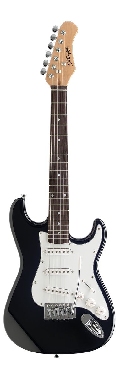 Stagg S 300 3/4 BK - gitara elektryczna, rozmiar 3/4