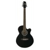 Stagg SW 206 CETU BK - gitara elektro-akustyczna