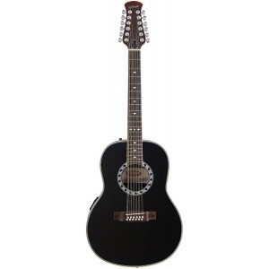 Stagg A 1012 BK - gitara elektro-akustyczna, 12-sto strunowa