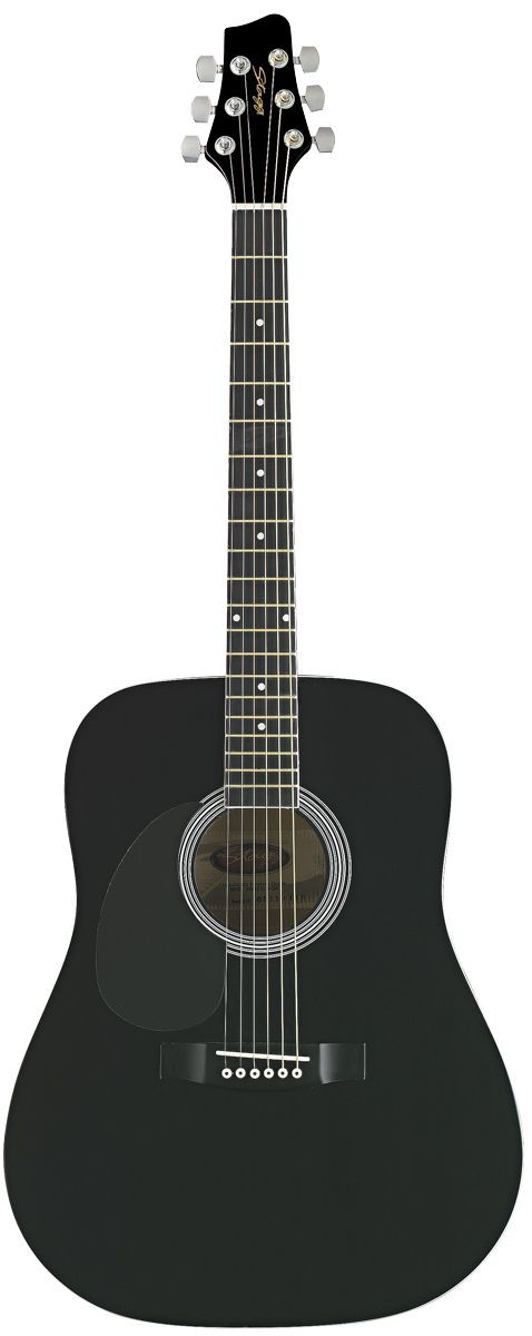 Stagg SW 201 LH BK - gitara akustyczna, leworęczna