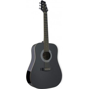 Stagg SW 201 3/4 BK - gitara akustyczna, rozmiar 3/4