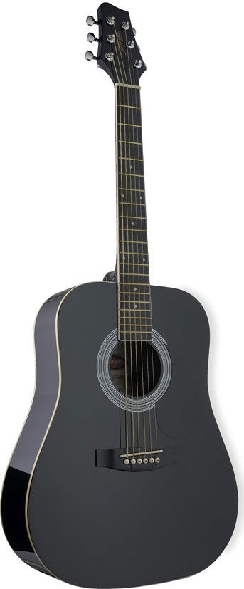 Stagg SW 201 3/4 BK - gitara akustyczna, rozmiar 3/4