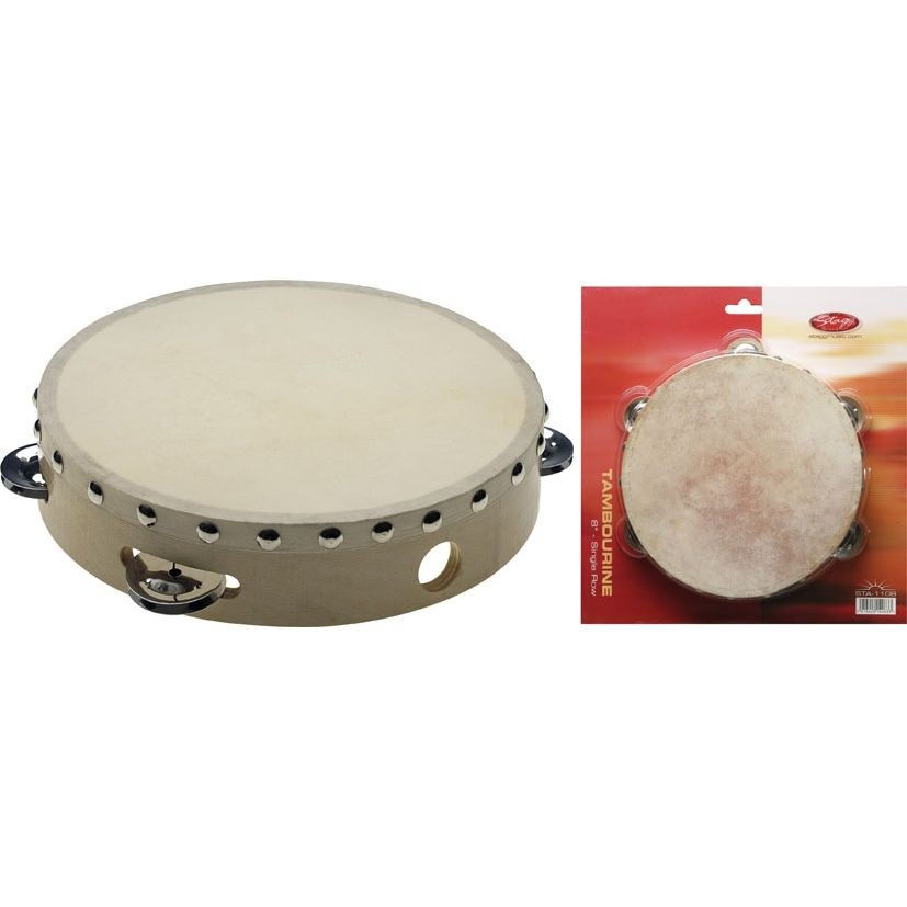 Stagg STA 1108 - tamburyn drewniany z membraną Stagg STA 1108 - tamburyn drewniany z membraną