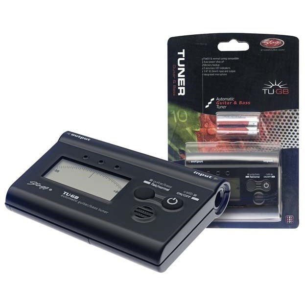 Stagg TU GB - gitarowy tuner elektroniczny Stagg TU GB - gitarowy tuner elektroniczny