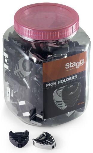 Stagg PHB-100-BK-CR- pojemniki na kostki, opakowanie 100 szt. Stagg PHB-100-BK-CR- pojemniki na kostki, opakowanie 100 szt.