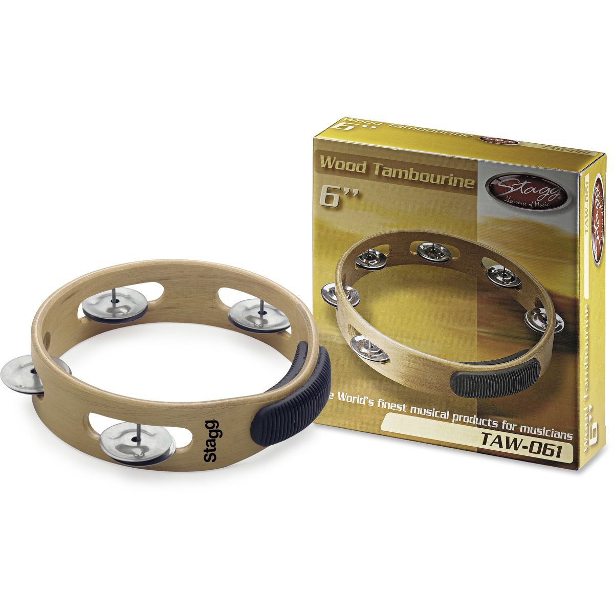 Stagg TAW-061 - tamburyn drewniany Stagg TAW-061 - tamburyn drewniany